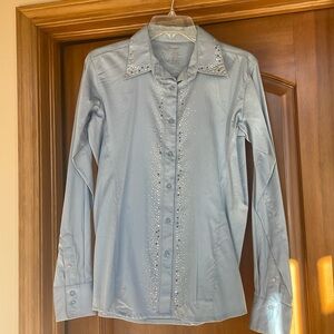 Wrangler Women’s Button Down Riding Show Shirt